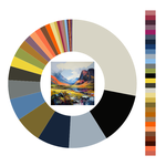 Colour wheel / palette