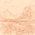 Sepia sketch