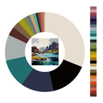 Colour wheel / palette