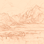 Sepia sketch