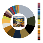 Colour wheel / palette