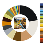 Colour wheel / palette