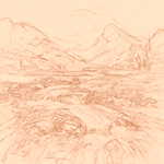 Sepia sketch