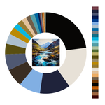 Colour wheel / palette