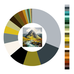 Colour wheel / palette