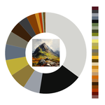 Colour wheel / palette