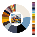 Colour wheel / palette