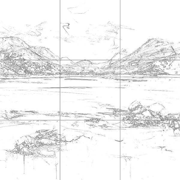 Sketch with grid