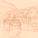 Sepia sketch