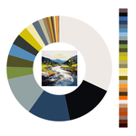 Colour wheel / palette