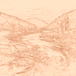 Sepia sketch