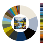 Colour wheel / palette