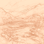 Sepia sketch