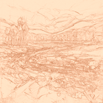 Sepia sketch