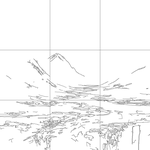 Line drawing with grid