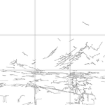 Line drawing with grid