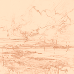 Sepia sketch