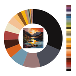 Colour wheel / palette