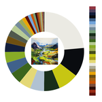 Colour wheel / palette