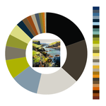 Colour wheel / palette