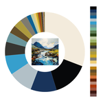 Colour wheel / palette