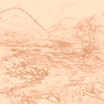 Sepia sketch