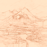 Sepia sketch