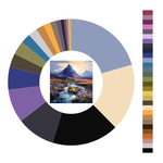 Colour wheel / palette