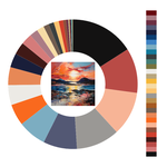 Colour wheel / palette