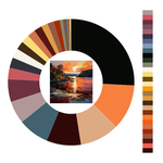 Colour wheel / palette