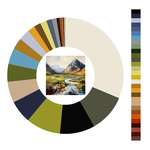 Colour wheel / palette