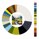 Colour wheel / palette