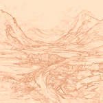 Sepia sketch