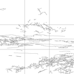 Line drawing with grid