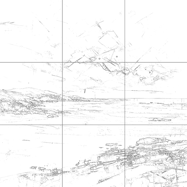 Sketch with grid