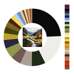 Colour wheel / palette