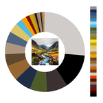 Colour wheel / palette