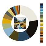 Colour wheel / palette