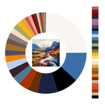 Colour wheel / palette