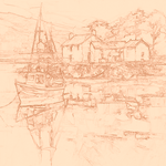 Sepia sketch