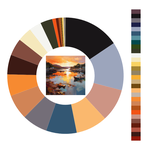 Colour wheel / palette