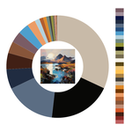 Colour wheel / palette