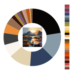 Colour wheel / palette