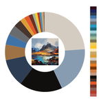 Colour wheel / palette