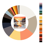 Colour wheel / palette