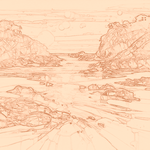 Sepia sketch