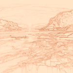 Sepia sketch