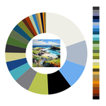 Colour wheel / palette