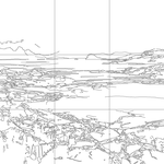 Line drawing with grid