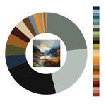 Colour wheel / palette